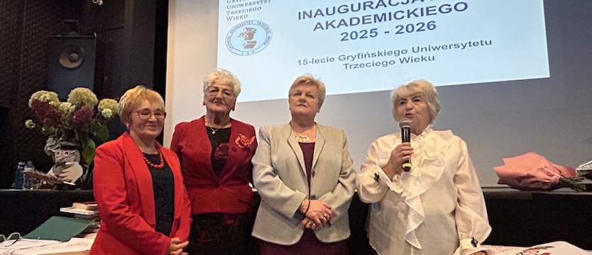15-lecie Uniwersytetu Trzeciego Wieku w Gryfinie
