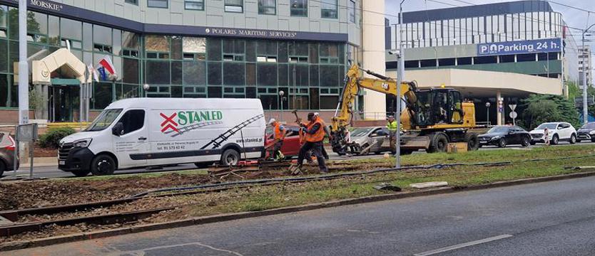 Trwają prace na ulicy Matejki. Przebudowa zajmie kilka miesięcy