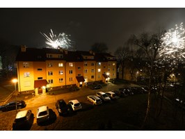 Szczecinianie przywitali Nowy Rok