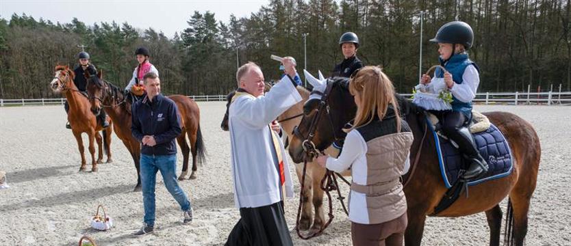 Święconka w stajni ZUT