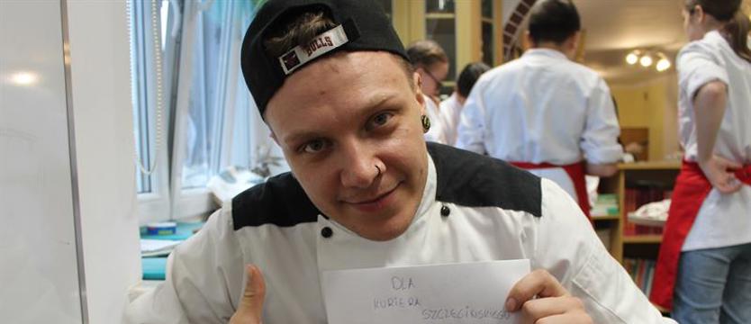 Z Jojem w kuchni. Przyszli szefowie kuchni szkolili się pod okiem Jarosława Grudy