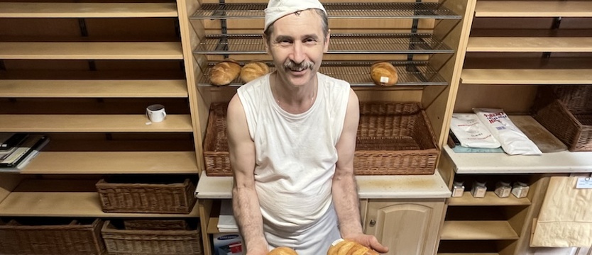 Piekarz żegna się z klientami. Reczyńscy kończą działalność