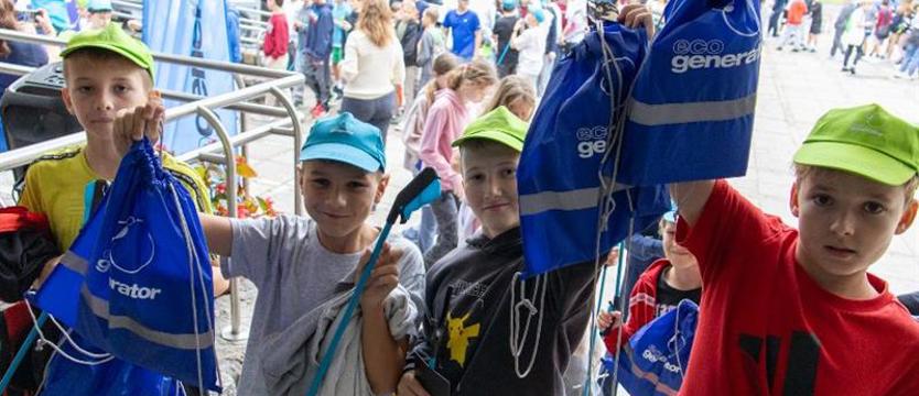 Uczniowie z CKS w akcji