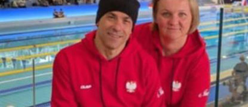 Pływanie. Lechniak i Mikołajonek na fali