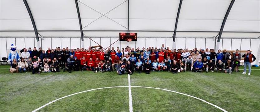 Piłka nożna. Na Skolwinie zagrali dla Adasia