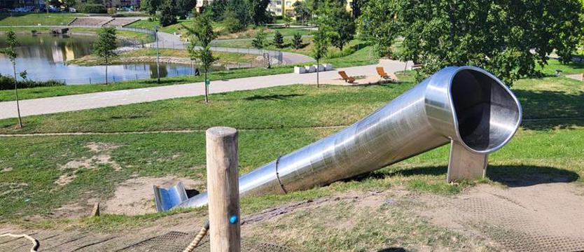 Nowa atrakcja przy Rubinowym Stawie. Z górki przez cały rok