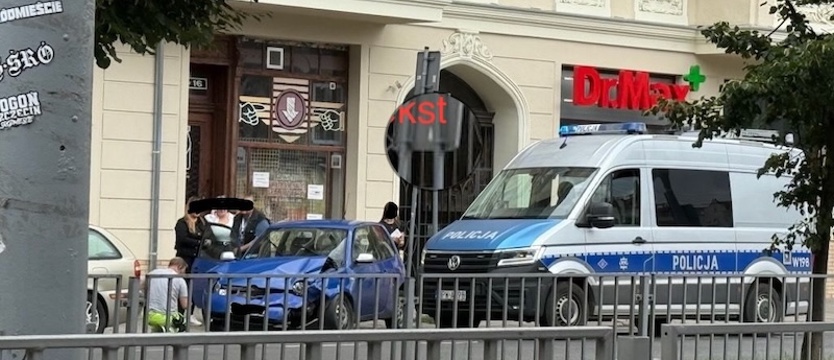 Kolizja na placu Kościuszki