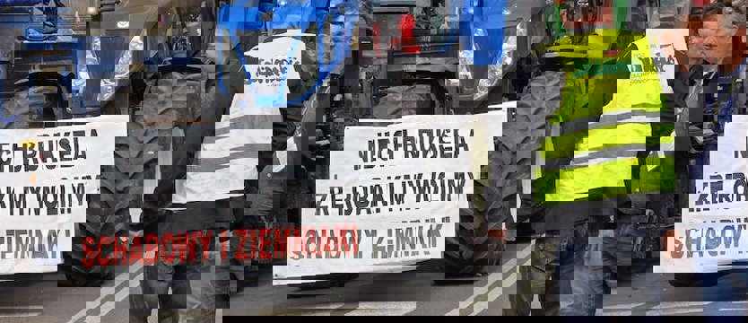 Ciągniki wróciły na ulice Szczecina. Kolejna odsłona rolniczego protestu