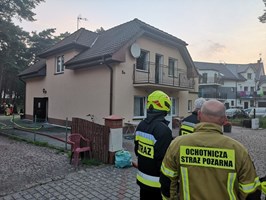 Ewakuacja pensjonatu w Pogorzelicy. Zapalił się akumulator roweru elektrycznego