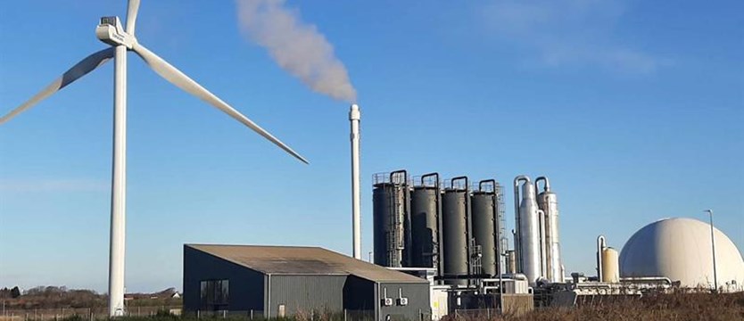 Odwiedzili zielony park energetyczny w Danii
