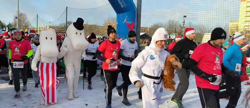 Z choinką lub w przebraniu. To był Bieg Mikołajkowy