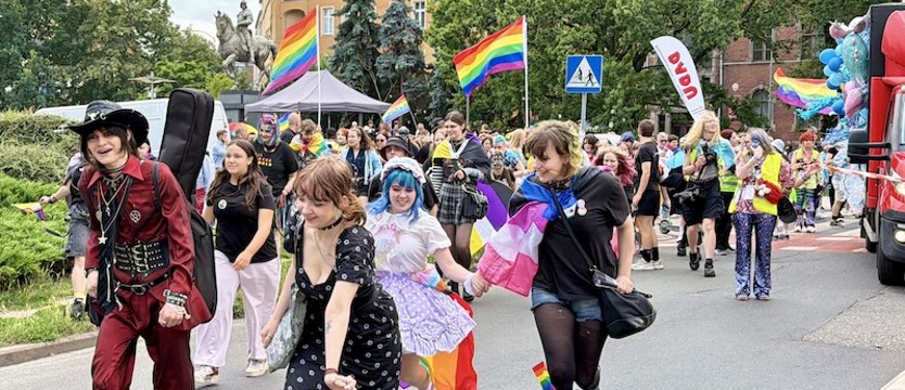 Marsz Równości w Szczecinie. „Płyniemy po swoje”