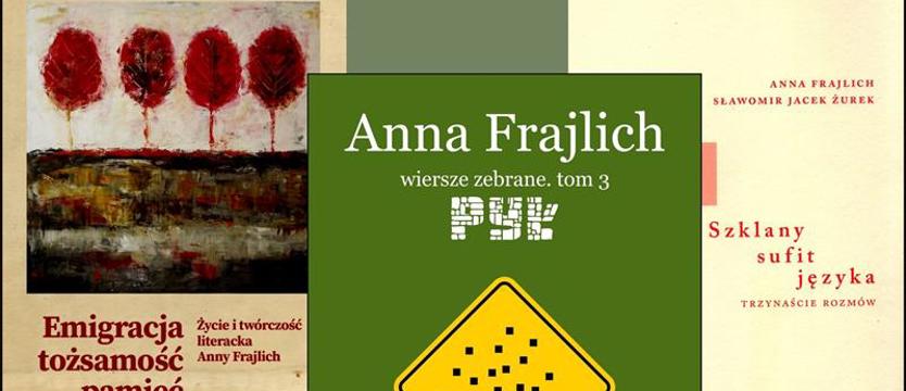 Anna Frajlich spotka się z czytelnikami