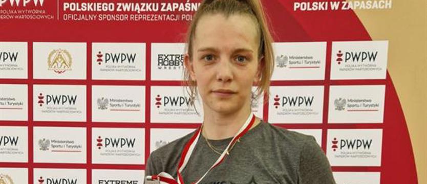 Zapasy. Katarzyna Mądrowska wicemistrzynią Polski