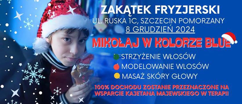 Bombka, fryzjer i Kajtek