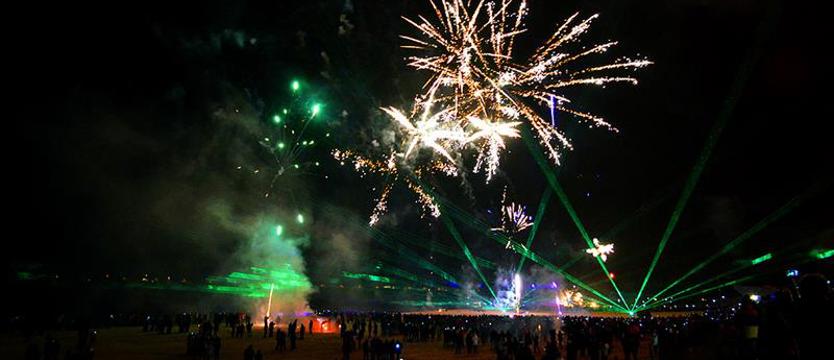 Powitaj Nowy Rok na plaży