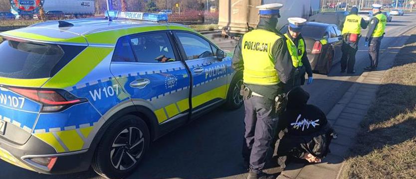 Pościg ulicami Szczecina