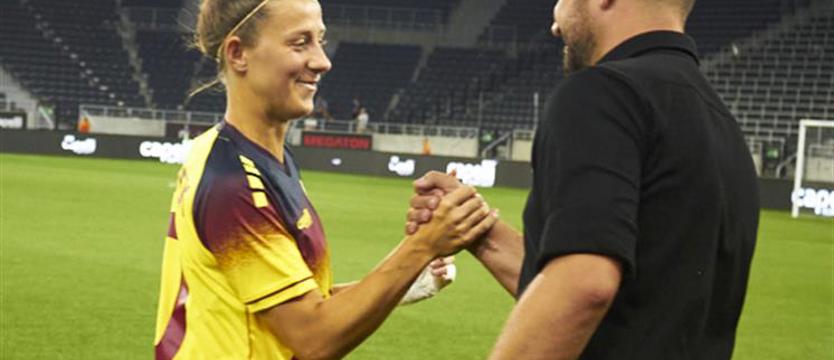 Piłka nożna. Pożegnanie Emilii Zdunek i pomoc dla chorego Stasia