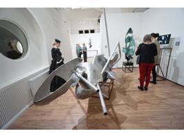 The Sphinx and the Whale in the Garden of Villa Lentz