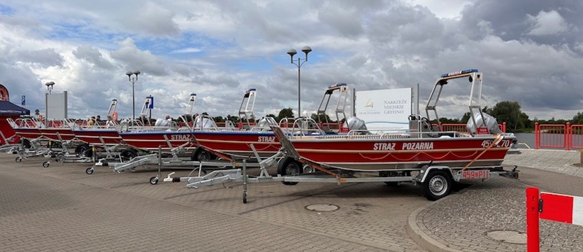Sześć łodzi ratowniczych trafiło do jednostek OSP z terenów nadodrzańskich
