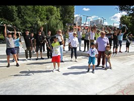 Kołobrzeski skatepark po modernizacji