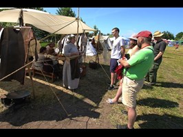 Festiwal Wczesnośredniowieczny w Budzistowie. Pokazali pradawne rzemiosła