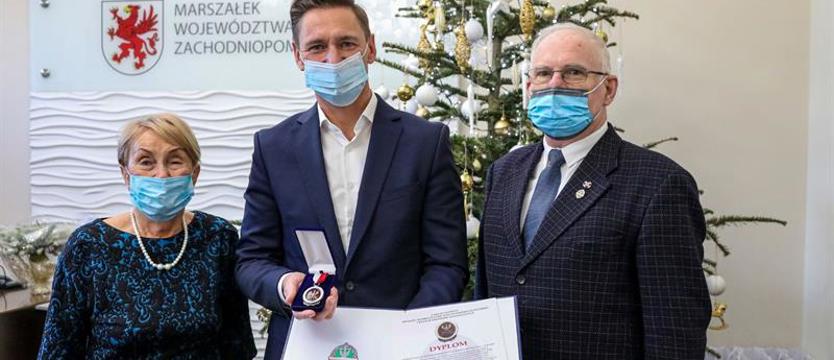 Kombatanci uhonorowali marszałka. Przy okazji świątecznego spotkania