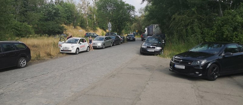 Tłok przed Dziewokliczem