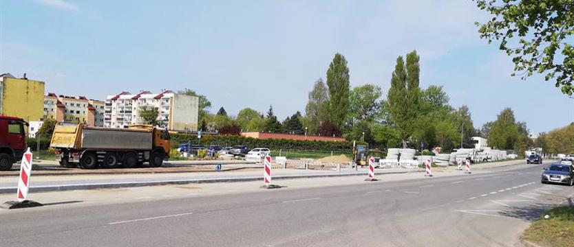 Chałubińskiego w przebudowie. Trwają prace na ważnej koszalińskiej trasie