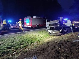 Kolejny wypadek na drodze krajowej nr 10 w rejonie Recza