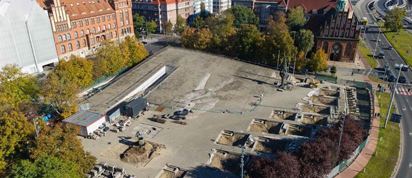 Skandal na Placu Solidarności