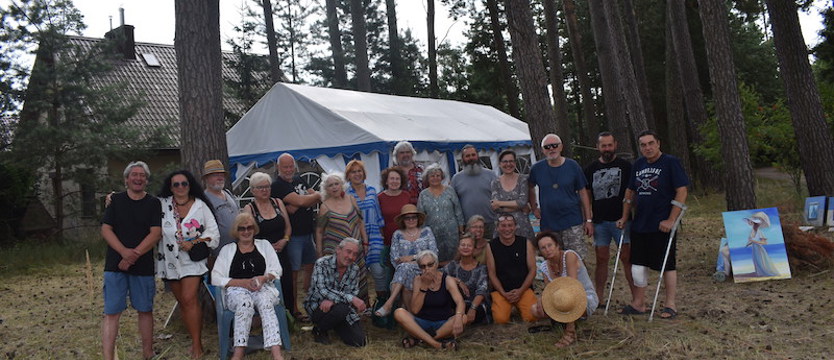 Artyści SAIE w Szczecinie. Jesteśmy nad Miedwiem!