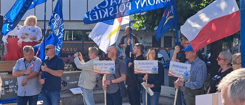 Marsz dla ofiar ludobójstwa. Pamiętają o Wołyniu