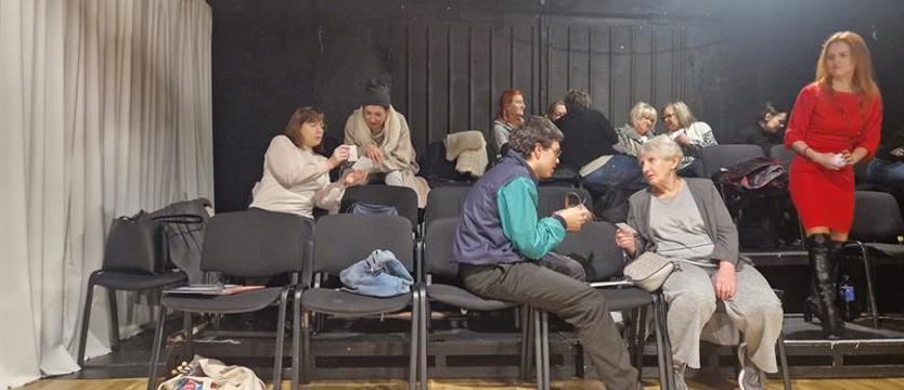 Warsztaty w Teatrze Współczesnym. Przed lutową premierą