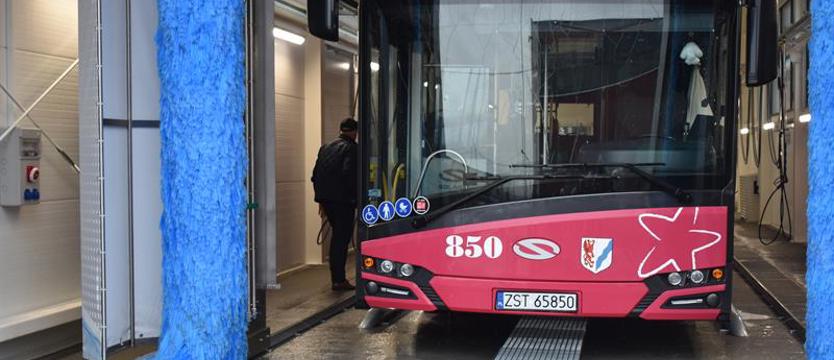 W Stargardzie powstała myjnia za 2 mln zł. Nie tylko dla autobusów