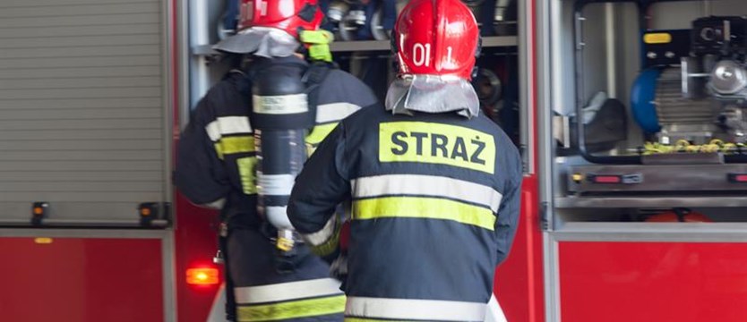 Pożar przy ul. Robotniczej w Szczecinie