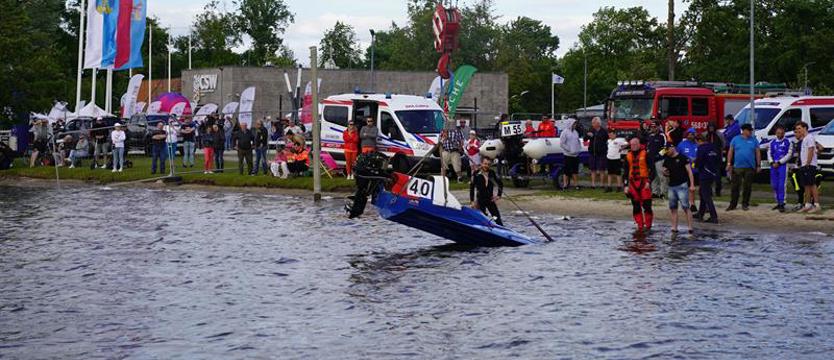 Sporty motorowodne. Wypadek Jacka Kołpaczyńskiego podczas mistrzostw Polski