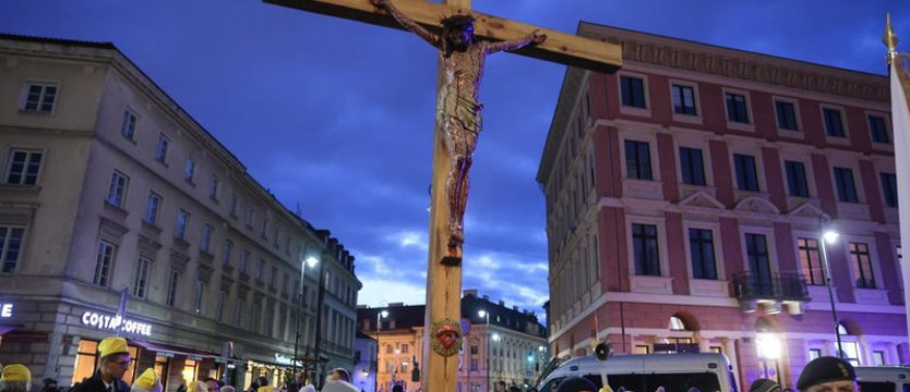 Centralna Droga Krzyżowa na ulicach Warszawy