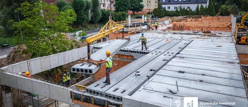 Powstaje żłobek dla trzystu dzieci. Konstrukcja parteru gotowa