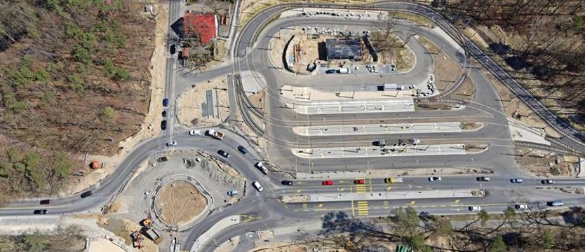 Węzeł Głębokie. Od środy wahadłowo