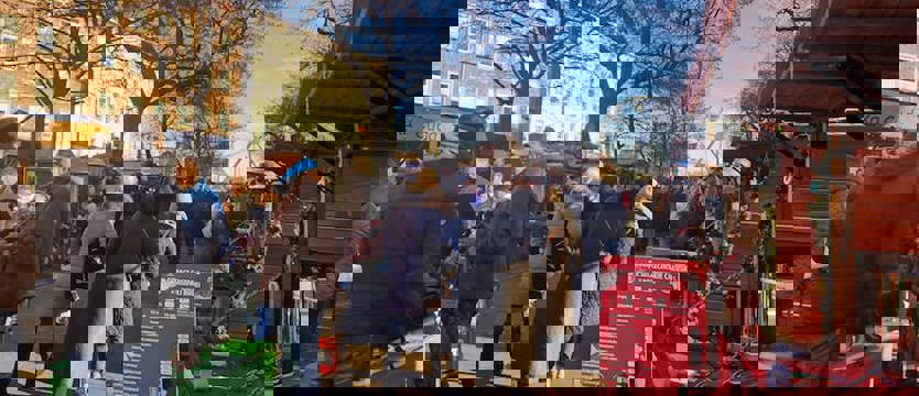 Pierwszy weekend świątecznego jarmarku