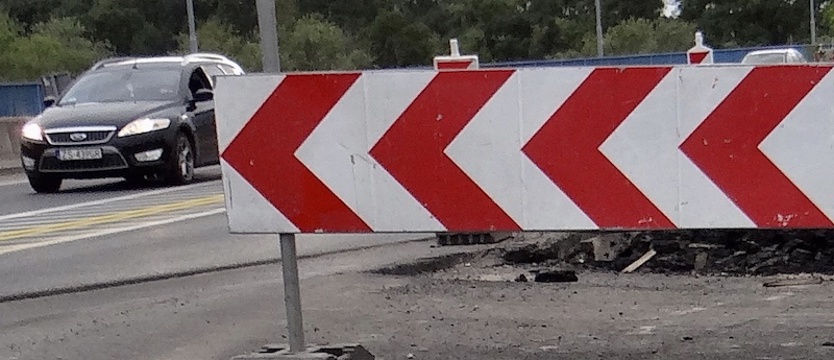 Węzeł Granitowa. Wahadło na moście Gryfitów