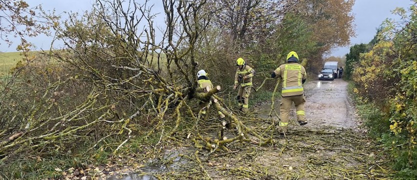 Wichura w części regionu, są podtopienia. W Koszalinie zamknięto cmentarz