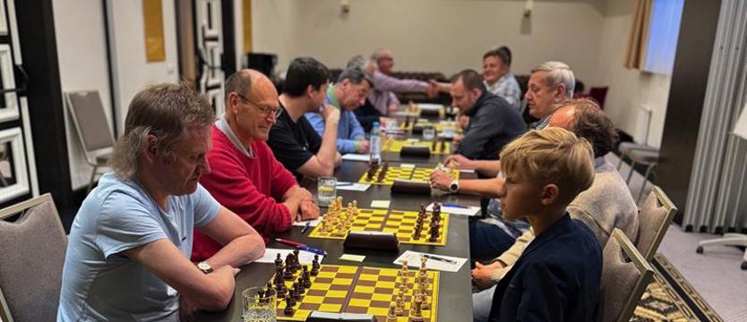 Szachy. Mecz przyjaźni w Hotelu Dana. Szczecin - Bremerhaven 4:2