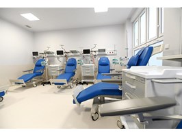 Nowe przestrzenie szpitala przy Unii Lubelskiej. Rozbudowana poradnia i specjalne centrum leczenia