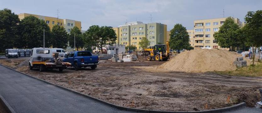 Dla rekreacji w środku osiedla