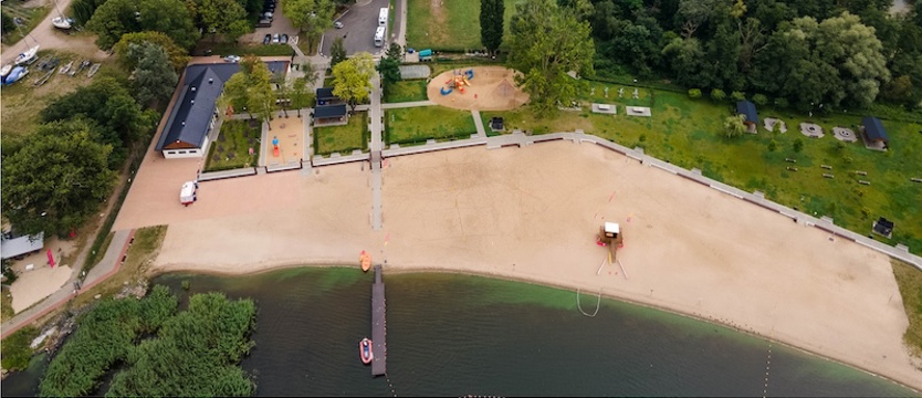 Zniesiono zakaz kąpieli na kąpielisku w Dąbiu
