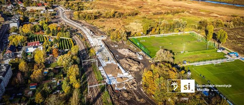 Na północy Szczecina powstaje nowe połączenie drogowe