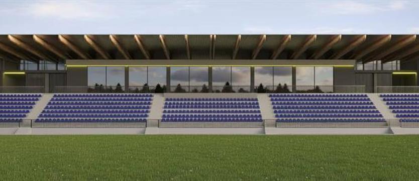 Kolejny etap modernizacji stadionu Kluczevii. Zadaszona trybuna już za rok