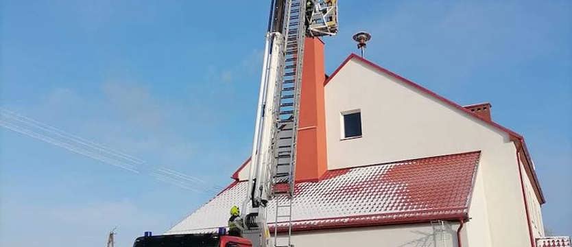 Paliło się u.... strażaków